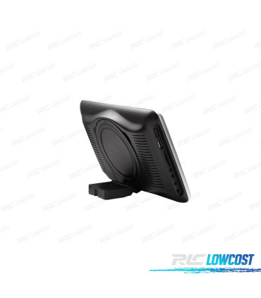 DISPLAY TATTILE DA 10,1" HD CON HDMI, LETTORE DVD, ALTOPARLANTI E SUPPORTO PER POGGIATESTA.