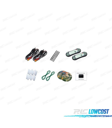 COPPIA DI POGGIATESTA CON DVD E HDMI LCD 10,1 1080P TOUCHSCREEN