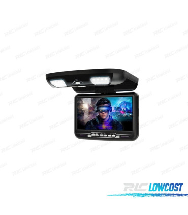 SCHERMO PER TETTO XTRONS DA 9" CON DVD E GIOCHI