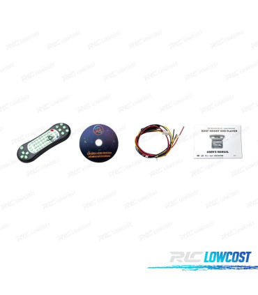 SCHERMO PER TETTO XTRONS DA 9" CON DVD E GIOCHI