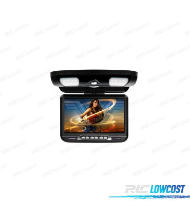 SCHERMO PER TETTO XTRONS DA 9" CON DVD E GIOCHI