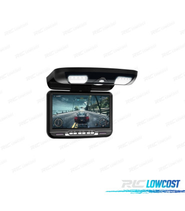 SCHERMO PER TETTO XTRONS DA 9" CON DVD E GIOCHI