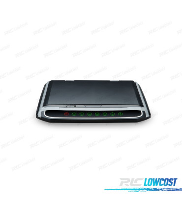 SCHERMO PER TETTO DA 10,1" HD CON HDMI 1080P USB SD E LUCE