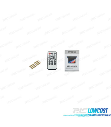 SCHERMO PER TETTO DA 12,1" HD CON HDMI 1080P USB SD E LUCE