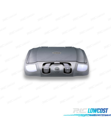 SCHERMO PER TETTO GRIGIO 15,6" CON LETTORE DVD ALTOPARLANTI LUCE E GIOCHI 32 BIT