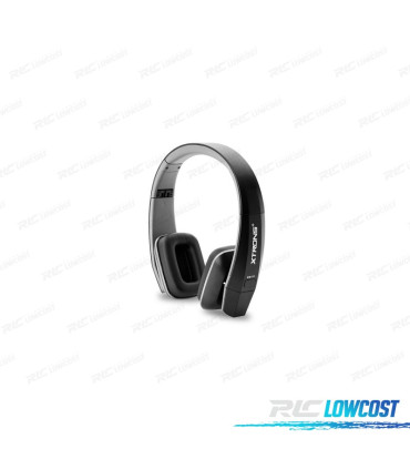 CUFFIE WIRELESS PIEGHEVOLI A INFRAROSSI XTRONS 2 CANALI IN NERO
