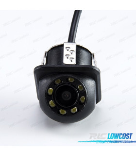 RETROCAMERA POSTERIORE CON LED PER VISIONE NOTTURNA