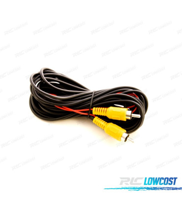 RETROCAMERA CON TRASMETTITORE RICEVITORE WIRELESS PER GPS DVD VIA RCA