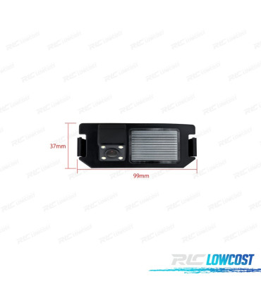 Telecamera per parcheggio con visione notturna resistente all'acqua per Hyundai i30.