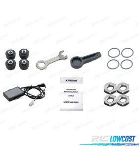SENSORI DI PRESSIONE DEI PNEUMATICI RADIOS CON ANDROID DI XTRONS