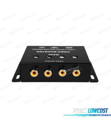 SPLITTER A 4 CANALI CON 1 INGRESSO E 4 USCITE RCA