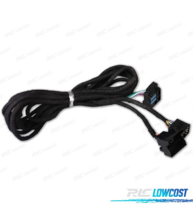 Cavo da 6 metri ISO per auto BMW con connessione nel bagagliaio.