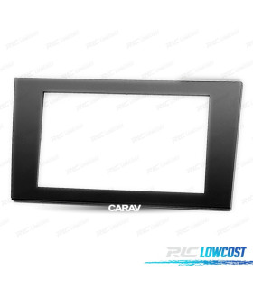 CORNICE NERA PER AUTORADIO 2-DIN PER AUDI A4 E SEAT EXEO