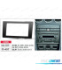 CORNICE NERA PER AUTORADIO 2-DIN PER AUDI A4 E SEAT EXEO
