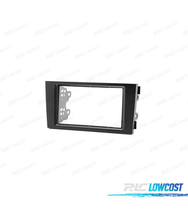 CORNICE NERA RADIO 2-DIN PER AUDI A6 E ALLROAD