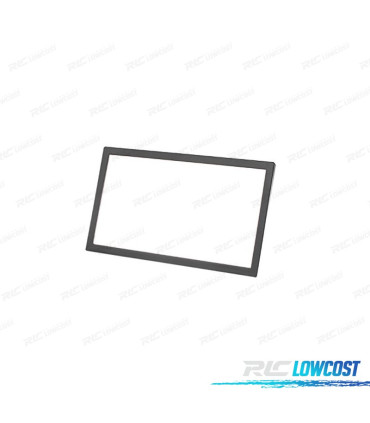 TELAIETTO NERO PER AUTORADIO 2-DIN PER MERCEDES VOLKSWAGEN VW SKODA SEAT VOLVO