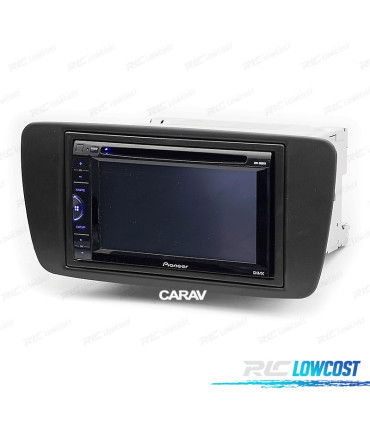 CORNICE NERA RADIO 2-DIN PER SEAT IBIZA 08-15
