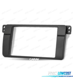 CORNICE NERA PER AUTORADIO 2-DIN PER BMW SERIE 3 E46