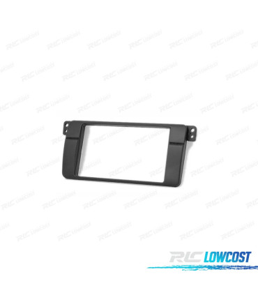 CORNICE NERA PER AUTORADIO 2-DIN PER BMW SERIE 3 E46