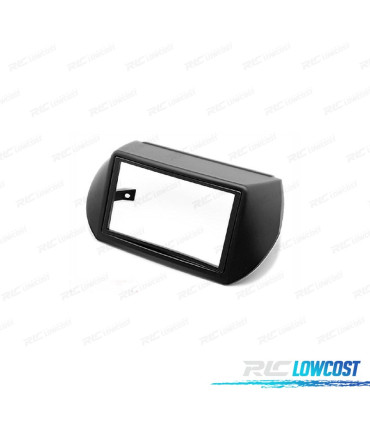 CORNICE NERA RADIO 2-DIN PER CITROEN NEMO PEUGEOT BIPPER FIAT FIORINO, QUBO