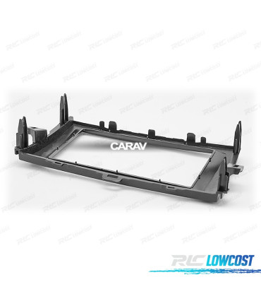 CORNICE NERA RADIO 2-DIN PER TOYOTA COROLLA 07-13