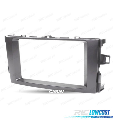 CORNICE NERA RADIO 2-DIN PER TOYOTA AURIS 06-12