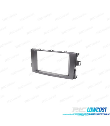 CORNICE NERA RADIO 2-DIN PER TOYOTA AURIS 06-12