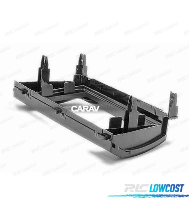 CORNICE NERA LUCIDA RADIO 2-DIN PER TOYOTA COROLLA 13-16