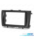 CORNICE NERA RADIO 2-DIN PER TOYOTA AVENSIS 09-15
