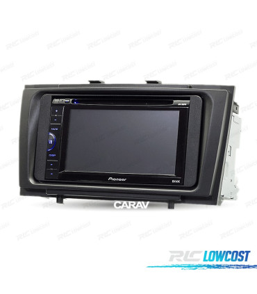 CORNICE NERA RADIO 2-DIN PER TOYOTA AVENSIS 09-15