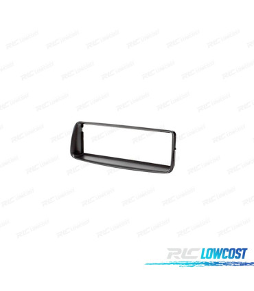 CORNICE NERA AUTORADIO 1-DIN PER PEUGEOT 206 98-07