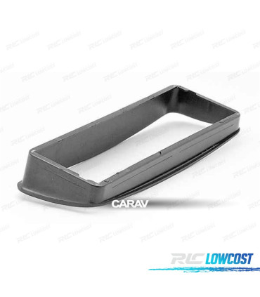 CORNICE NERA AUTORADIO 1-DIN PER PEUGEOT 206 98-07