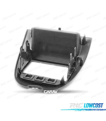 CORNICE NERA RADIO 2-DIN PER CITROEN C1 TOYOTA AYGO PEUGEOT 107 05-14