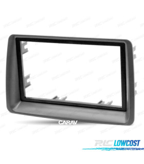TELAIO GRIGIO SCURO 2-DIN PER FIAT PANDA
