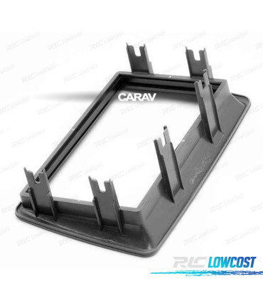 TELAIO GRIGIO SCURO 2-DIN PER FIAT PANDA