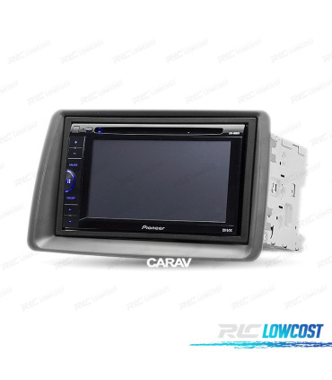 TELAIO GRIGIO SCURO 2-DIN PER FIAT PANDA