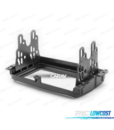 CORNICE NERA RADIO 2-DIN PER FIAT 500L