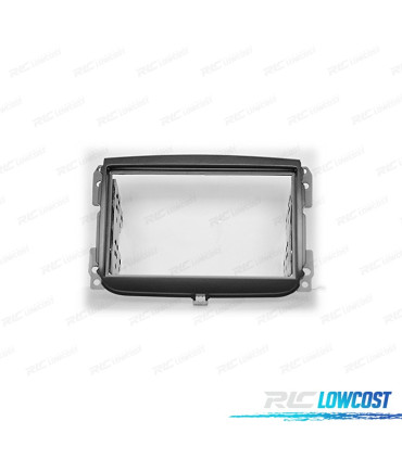 CORNICE NERA RADIO 2-DIN PER FIAT 500L