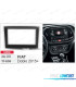 CORNICE NERA RADIO 2-DIN PER FIAT DOBLO 2015