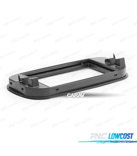 CORNICE NERA RADIO 2-DIN PER FIAT 500