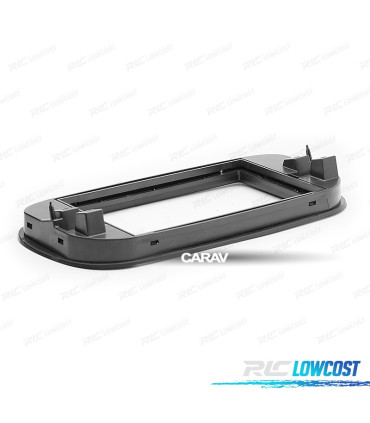 CORNICE NERA RADIO 2-DIN PER FIAT 500