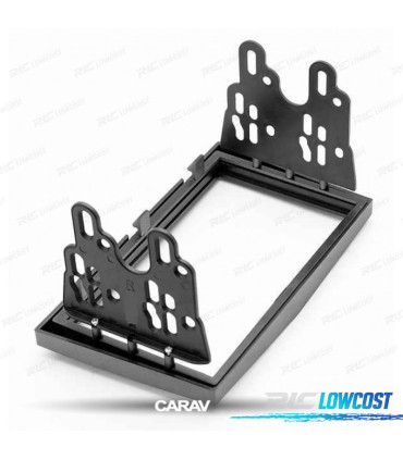 Telaio grigio radio 2-DIN per OPEL ASTRA ANTARA CORSA ZAFIRA.