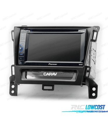 CORNICE NERA RADIO 2-DIN PER OPEL ZAFIRA 11-16