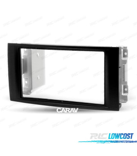 CORNICE NERA RADIO 2-DIN PER VOLKSWAGEN VW TOUAREG 02-10 T5 MULTIVAN, ELLE, TRANSPORTER 03-09
