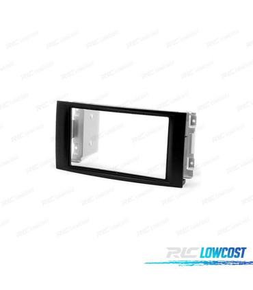 CORNICE NERA RADIO 2-DIN PER VOLKSWAGEN VW TOUAREG 02-10 T5 MULTIVAN, ELLE, TRANSPORTER 03-09