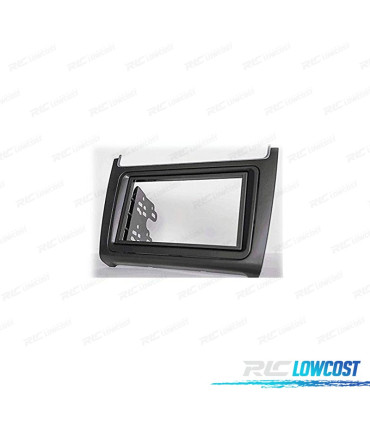 TELAIETTO NERO PER AUTORADIO 2-DIN PER VOLKSWAGEN VW POLO 14