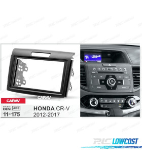 CORNICE NERA PER AUTORADIO 2-DIN PER HONDA CR-V 12-17