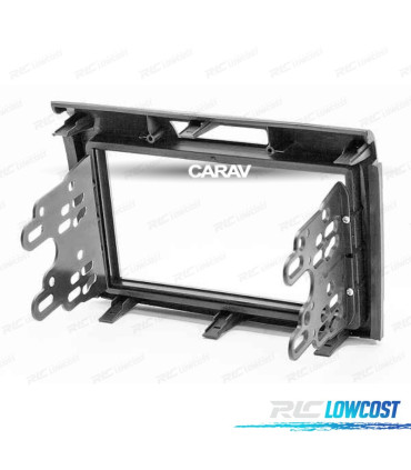 CORNICE NERA PER AUTORADIO 2-DIN PER HONDA CR-V 12-17