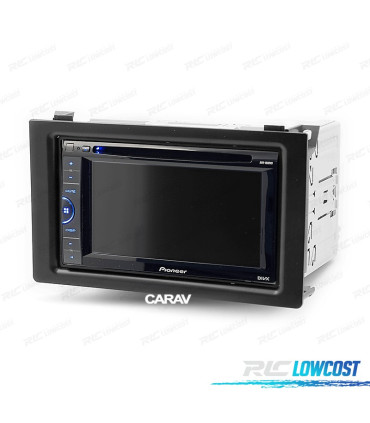 CORNICE NERA PER AUTORADIO 2-DIN PER SAAB 9-3