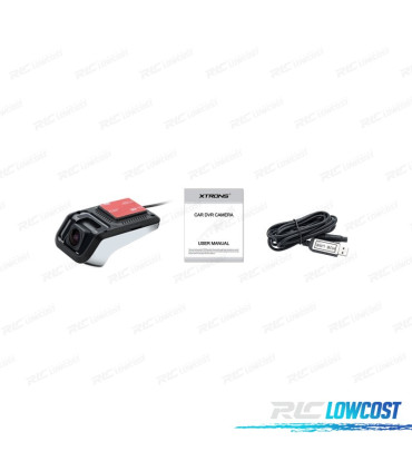 DASH CAM VIDEOCAMERA DVR HD 1080P RETROVISORE